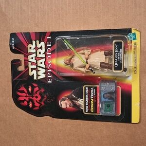 Qui Gon Jinn w Lightsaber action figure